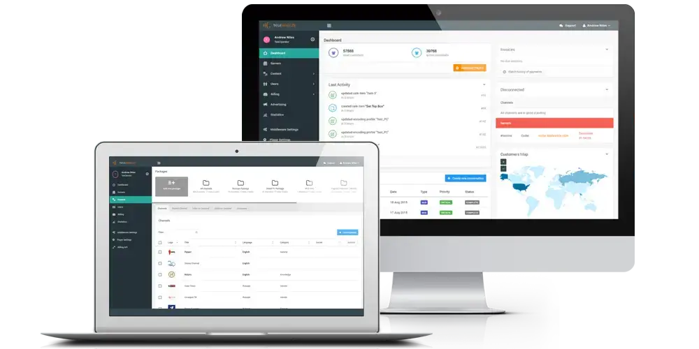 A visual representation of the IPTV reseller credit system.